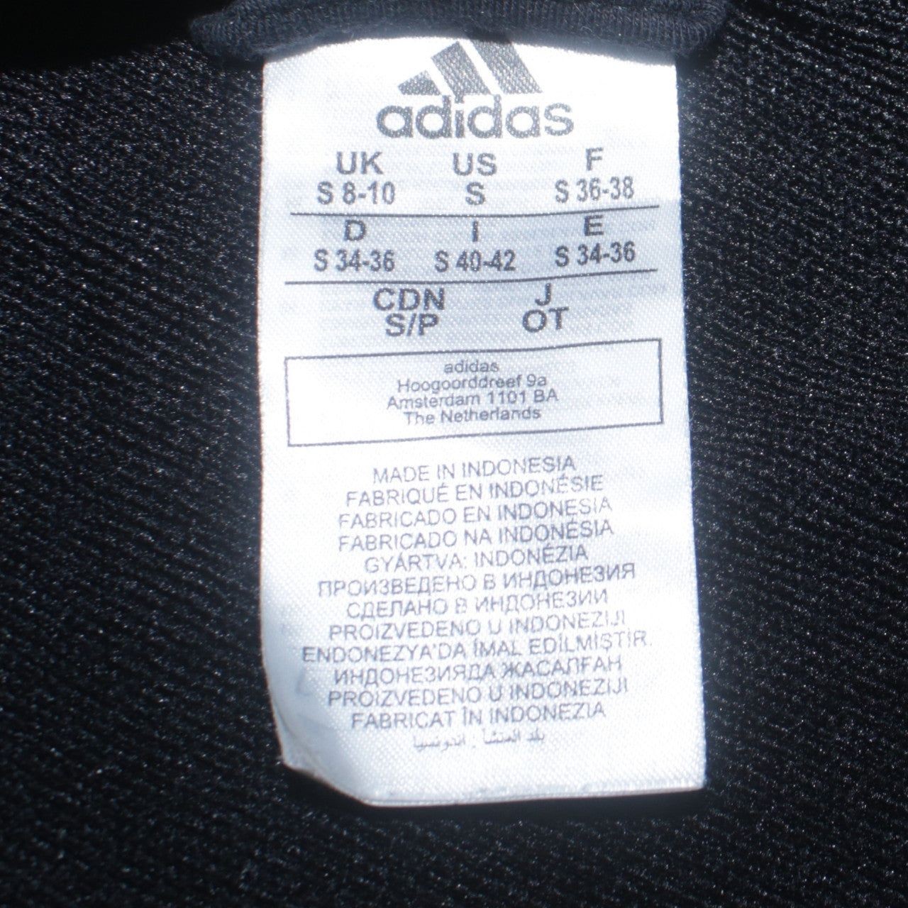 Adidas Black Hoodie Womens S image 6