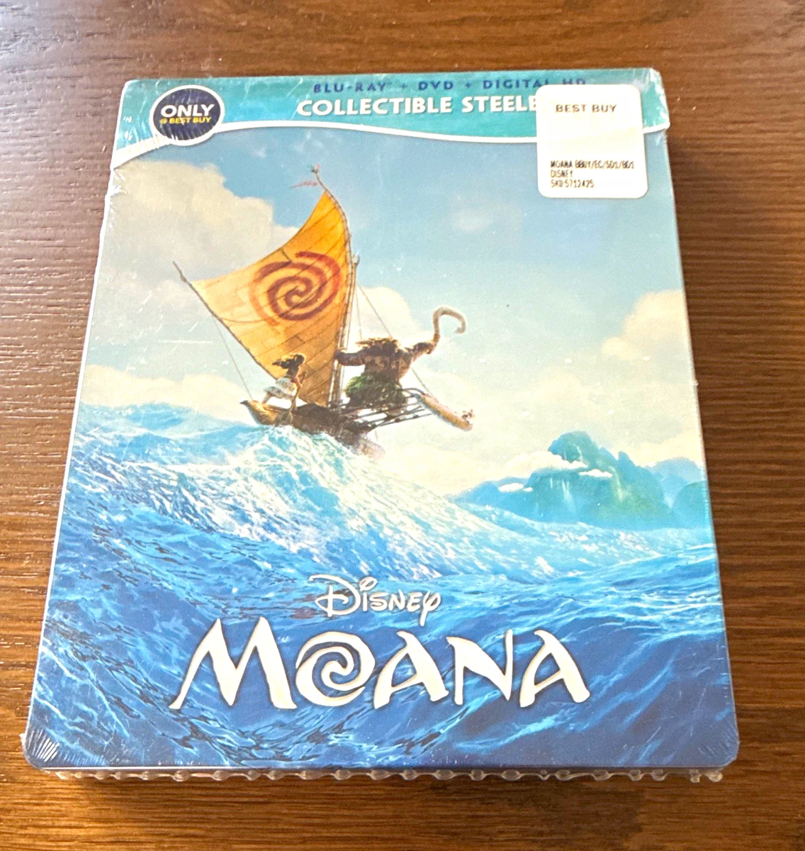 Steelbook Moana Blu-ray Discs for sale | eBay