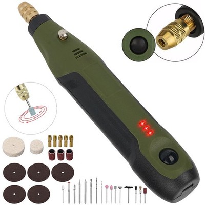 Mini Bohrmaschine Elektrische Grinder Bohrer Werkzeug USB Minischleifer Set