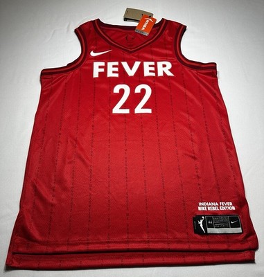 Caitlin Clark Indiana Fever Nike WNBA Rebel Edition Jersey Size Med DR8398 NWT