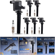 Confezione Bobina Accensione DG500 Candele 3.0L 2001-2008 Ford Escape Taurus Mazda