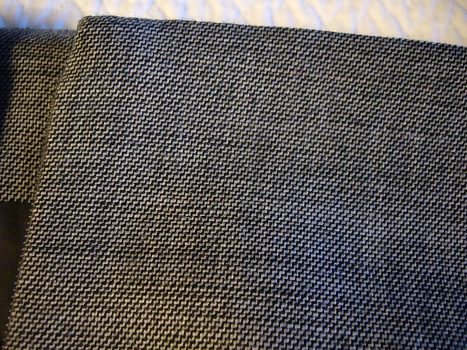 Ann Taylor gray subtle pattern lined midweight wo… - image 14