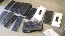 Lot of (36) Logitech/Apple wireless keyboards