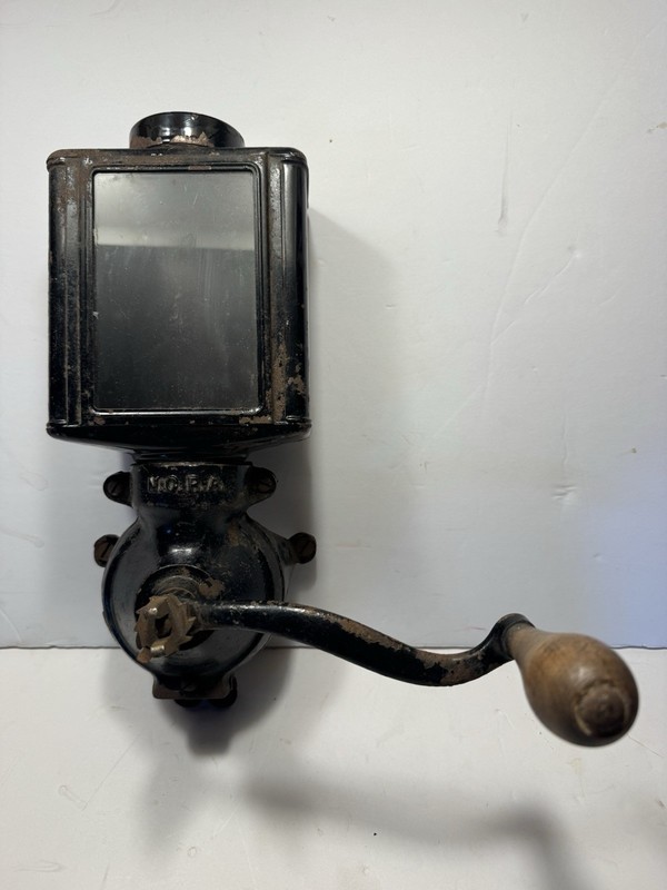 Antique N.C.R.A. Coffee Grinder Wall Mount Rare