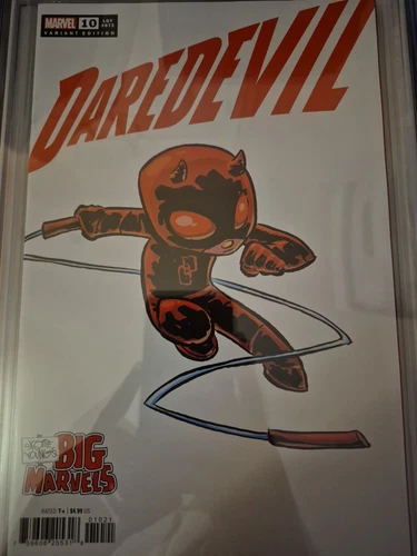 Daredevil #10 CGC 9.0 Skottie Young Big Marvels Variant Edition Chibi Daredevil!