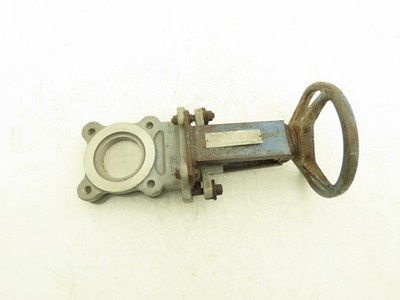 DeZurik 9258997 3'' Knife Gate Valve 304 SS Rising Stem Fig. 824