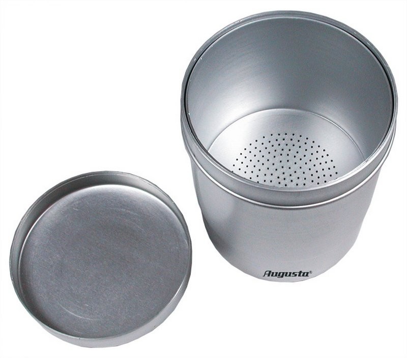 Boîte alu Ø80 mm tamis horlogerie pour filtrer et trier les pièces de précision
