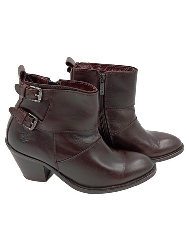 Stivaletti in pelle Marrone Clarks - Donna | Place des Tendances
