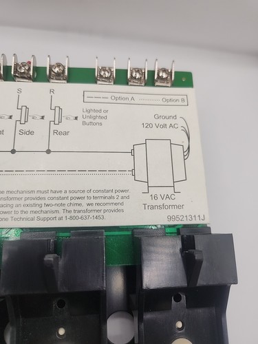 NuTone S99521301C PC Board - Chime Mechanism for C500 C501 C501CY LA501CY - Picture 3 of 13