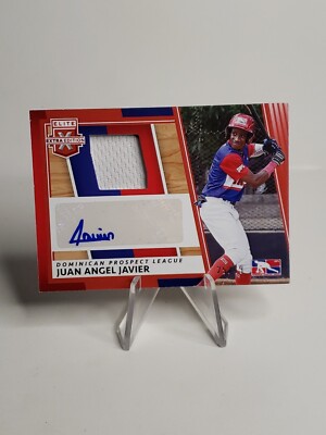 2022 Elite Extra Edition Juan Angel Javier  DPL Auto Patch Red /49 Dominican 