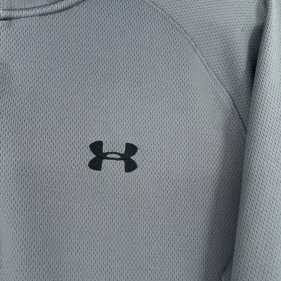 Chaqueta Under Armour Para Hombres Grande Gris Cremallera NFL Combinar Fútbol Aire Libre Senderismo Foto 3 de 4