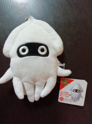 Japan GAME SUPER MARIO Blooper mascot plush doll Healing items service price