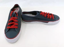 PF Flyers Shoes Center Reissue Lo Navy Blue/Red Sneaker Mismatched 8 / 7.5