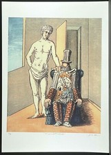 Giorgio De Chirico * 50 x 70 Cm * Litografia Firmata * Limitata # 6/99