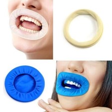5Pcs Disposable Dental Mouth Opener Sterile Rubber Dam Cheek Retractor O Shape