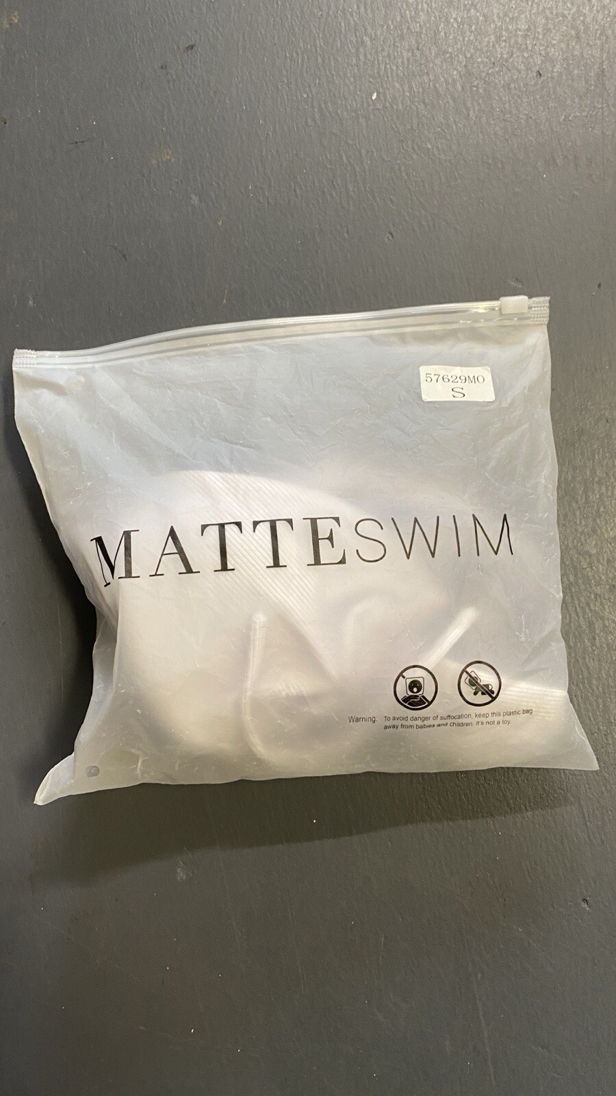 NEW Matte Swim Bikini Size S