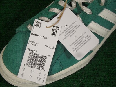 adidas campus green glow