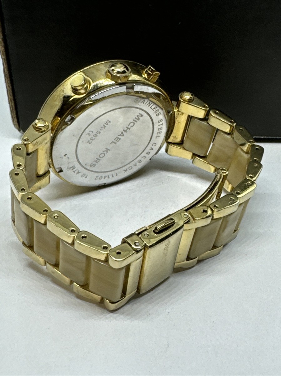 Michael Kors MK5632 Women\'s Gold Stainless Steel Analog Dial Quartz Watch JNA210 Michael Kors Ladies Watch Parker MK5632 | Watches Prime main image 3