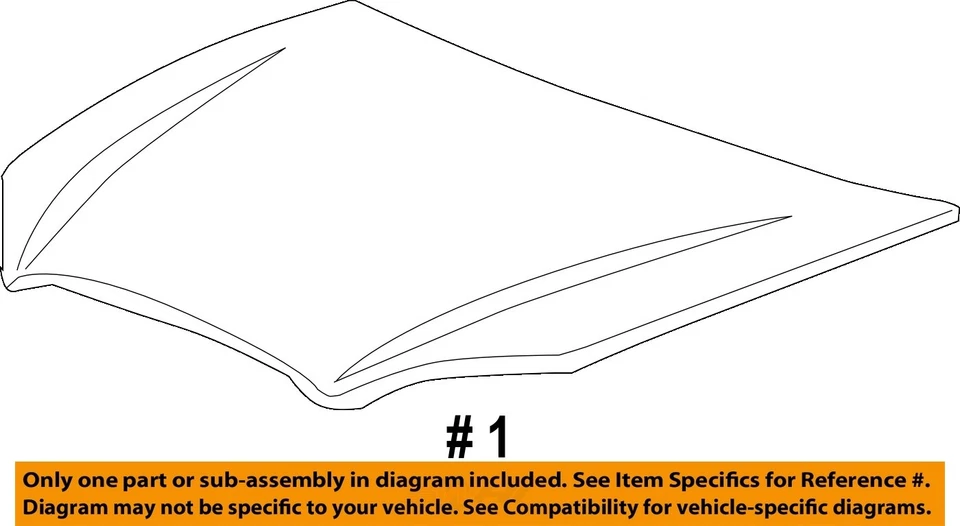 Used Hood fits: 2004 Ford Taurus Grade A Foto 4 de 4