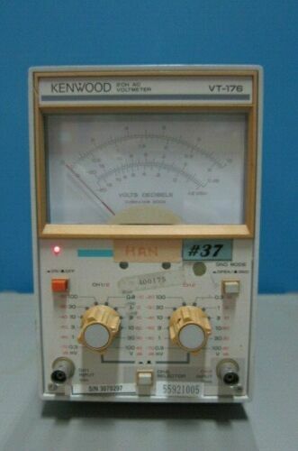 Kenwood VT-176 2-Channel AC Voltmeter, 0.3mV-100V | eBay
