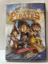 SEVEN SEAS PIRATES! Brand New DVD Movie! Tournier ANIMATION Widescreen!