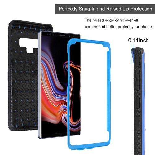 Samsung Galaxy Note 9 case, Full Body Protective Cover with Holster Clip Stand - Picture 10 of 29
