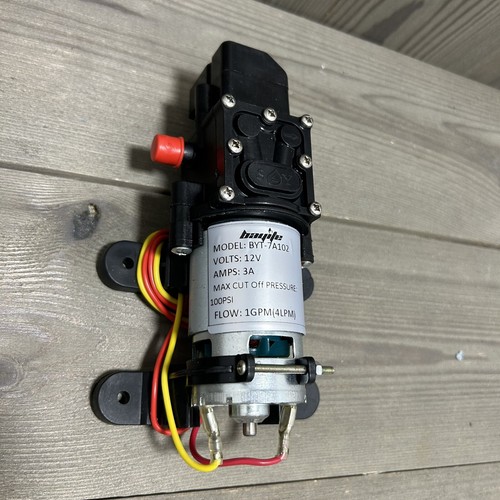 12V DC On Demand Fresh Water Pump For RV Travel Trailer Marine Home Self Priming - Picture 8 of 10