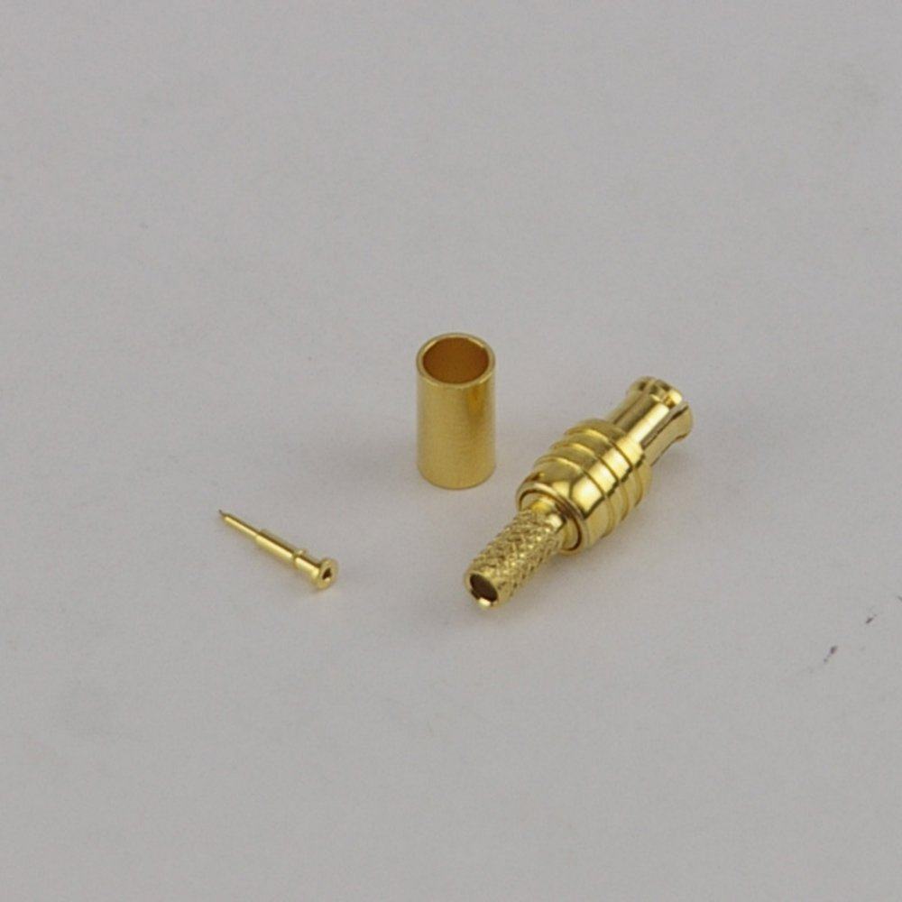 MCX Male Crimp Connector - RG316/RG174 Cable Crimp Easy To Use Custom