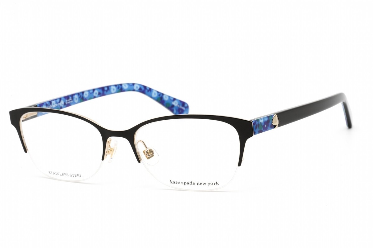 KATE SPADE FERRARA 807 Eyeglasses Black Frame 51mm | eBay