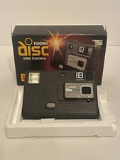 Vintage KODAK DISC 3000 Camera With Original Box.