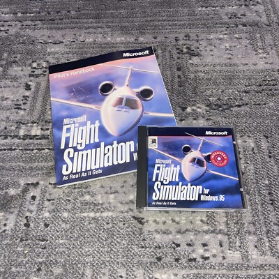 Microsoft Flight Simulator 95 PC Game !