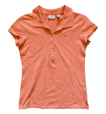 Aeropostale Orange Polo Style Shirt Top 