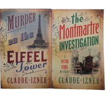2 Victor Legris Mystery Books by Claude Izner PB