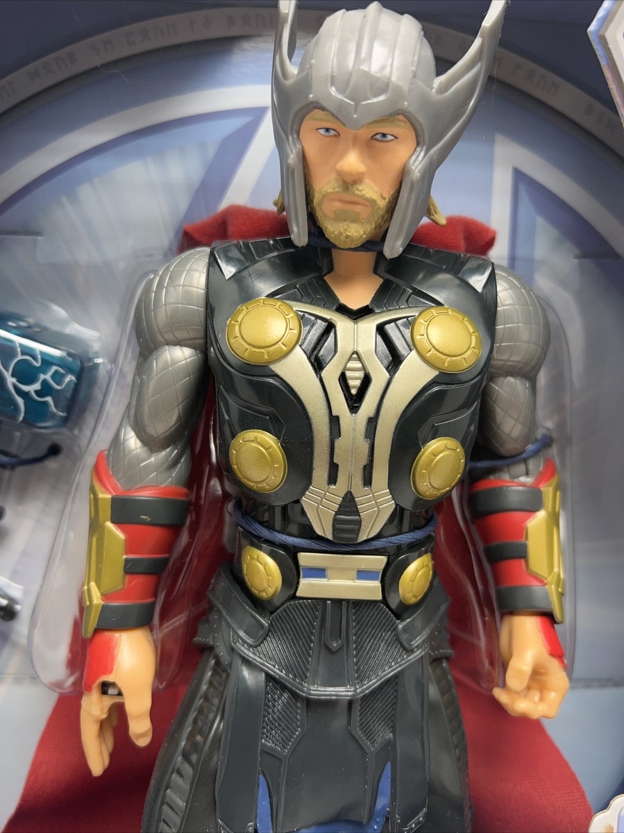Avengers The Dark World HAMMER LAUNCH THOR w/ MJOLNIR FIGURE