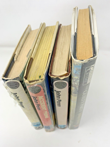 4 x John Penn HB Collins Crime Club Bundle Job Lot. Accident Prone / Unto the Gr - Picture 4 of 20