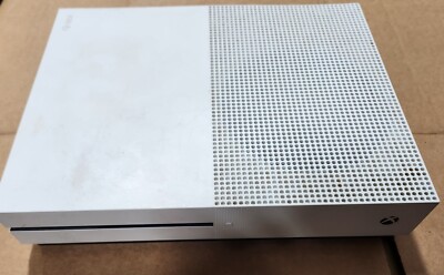For Parts -Microsoft Xbox One S White  500GB  