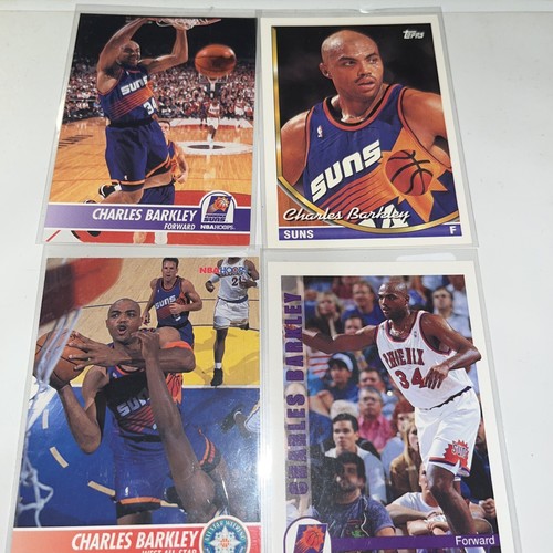 NBA Basketball Cards 5 Charles Barkley Cards 1994 Phoenix Suns NBA Allstar - Picture 3 of 3