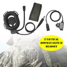 Z Tactical HD-01 Bowman Elite II Headset per AN/PRC-152 AN/PRC-148 U329 Radio Y