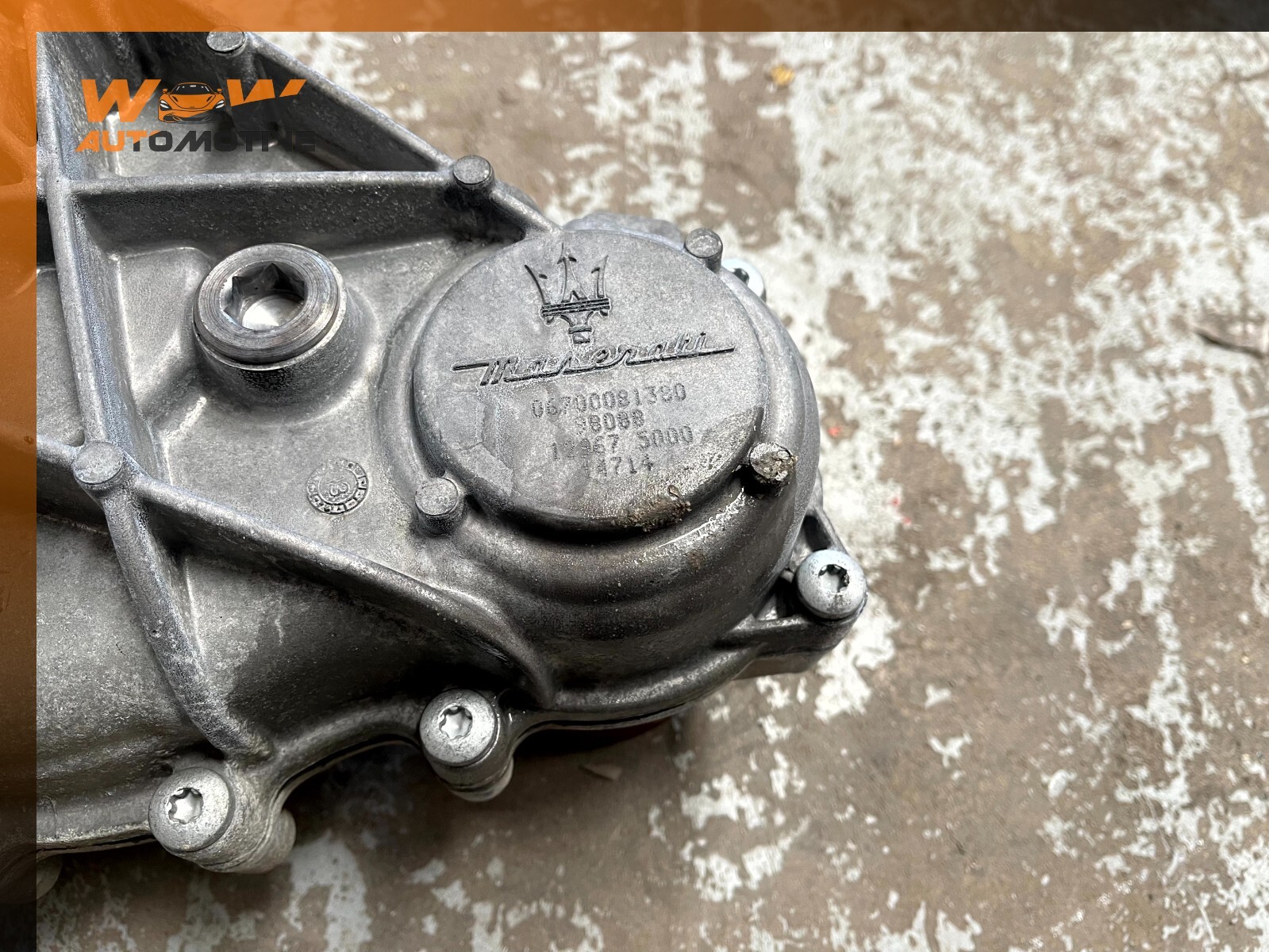 14-17 MASERATI GHIBLI QUATTROPORTE TRANSFER CASE GEAR BOX W/ MOTOR MODULE OEM
