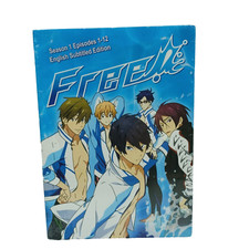 Free Iwatobi Swim Club Season 1 English Subtitled DVD With Slipcover New, Seal