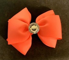 Triple Tuxedo Hair Bow