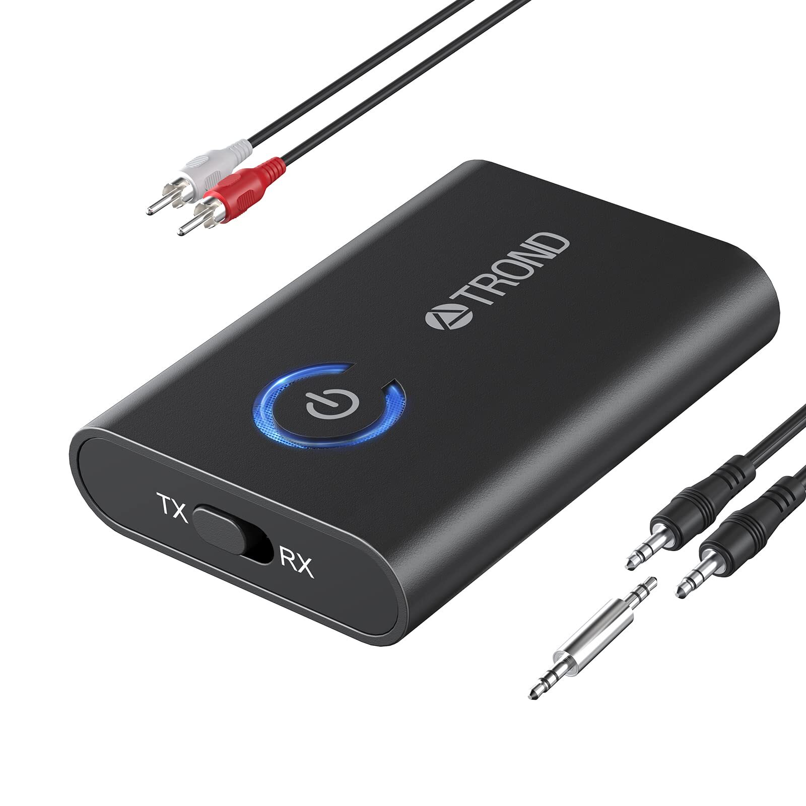 Bluetooth 5.2 2-in-1 Transmitter Receiver Adapter for TV to Airpods