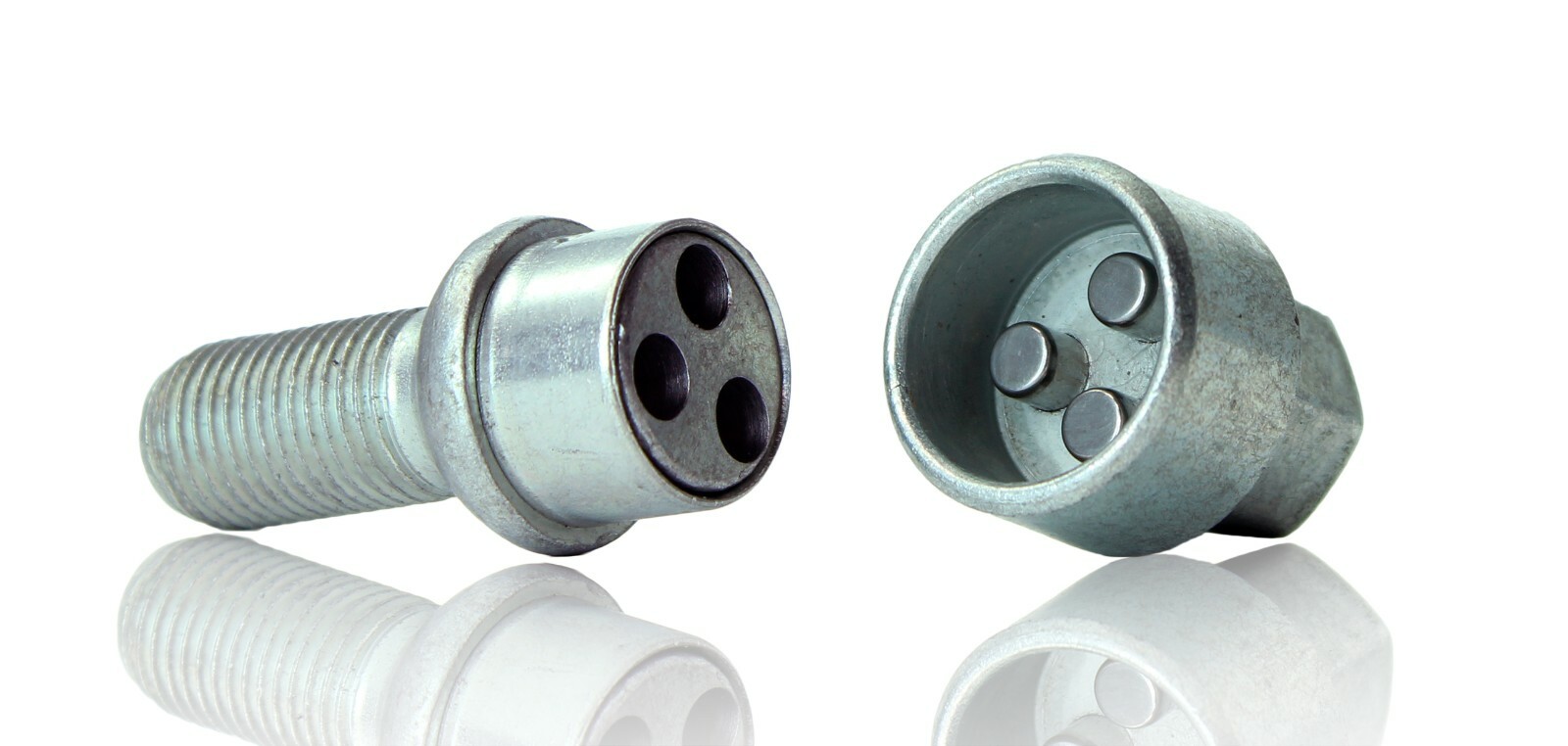 Fits Vw Golf Mk1 Mk2 Wheel Locking Bolts M12X1,5 Security Nuts For