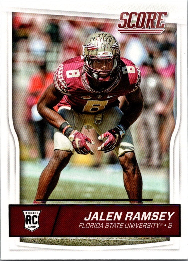Jalen Ramsey Panini Score #418 Scorecard