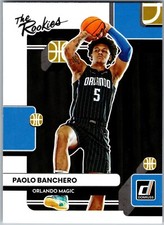 2022-2023 Donruss Basketball Paolo Banchero The Rookies #1 Orlando Magic.