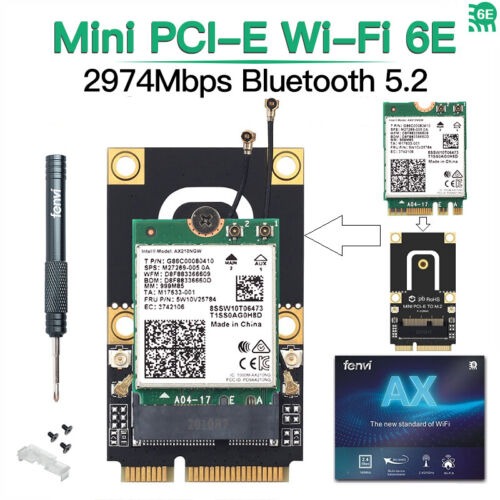 M 2 Wifi 6e Adapter For Intel AX210 Mini Desktop Kit Wireless Network m-2-wifi-6e-adapter-for-intel-ax210-mini-desktop-kit-wireless-network