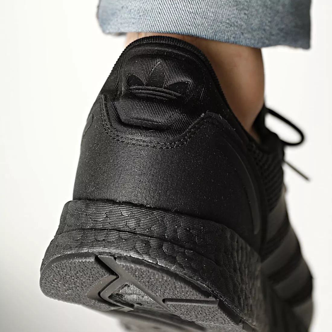 Adidas Originals ZX 1K Boost Men’s Athletic Sneaker Running Shoe Black #721
