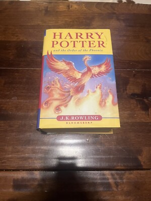 Harry Potter and the Order of the Phoenix 2003 1st Edition HB Book with DC
