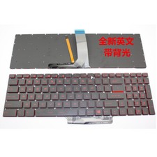 For MSI GL62M GL62MVR GL63 GL72M GL73 Backlit Keyboard Red