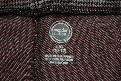 Girls Lands' End Wonder Nation 2 Pc Graphic T-Shirt Pants Outfit Set Size Large - Picture 9 of 11